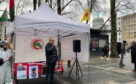 Li Kolnê ji bo piştevaniya Rojava banga tevlêbûnê meşa Strasbourgê