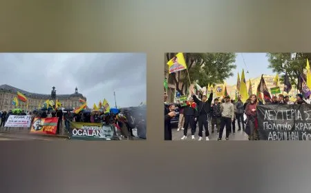 Li Yewnanistan û Fransayê çalakiyên 15ˊê Sibatê