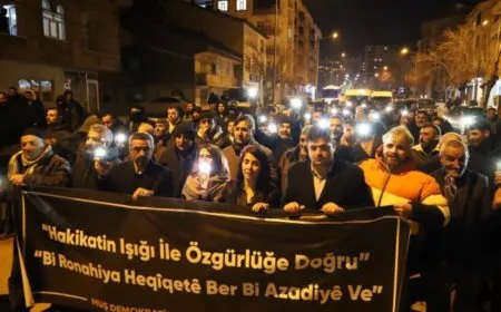 Li 6 bajarên Serhedê yên Bakur komploya navneteweyî hate protestokirin