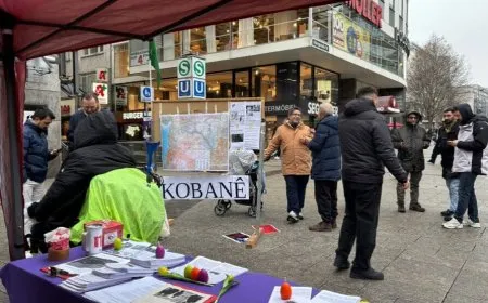 Li Almanyayê standa agahdarkirinê ya ji Rojava statu di hefteya 8’an de ye