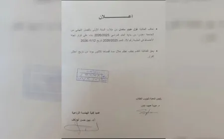 Rêveberiya Zanîngeha Laziqiyê xwendekarek ji zanîngehê derxist
