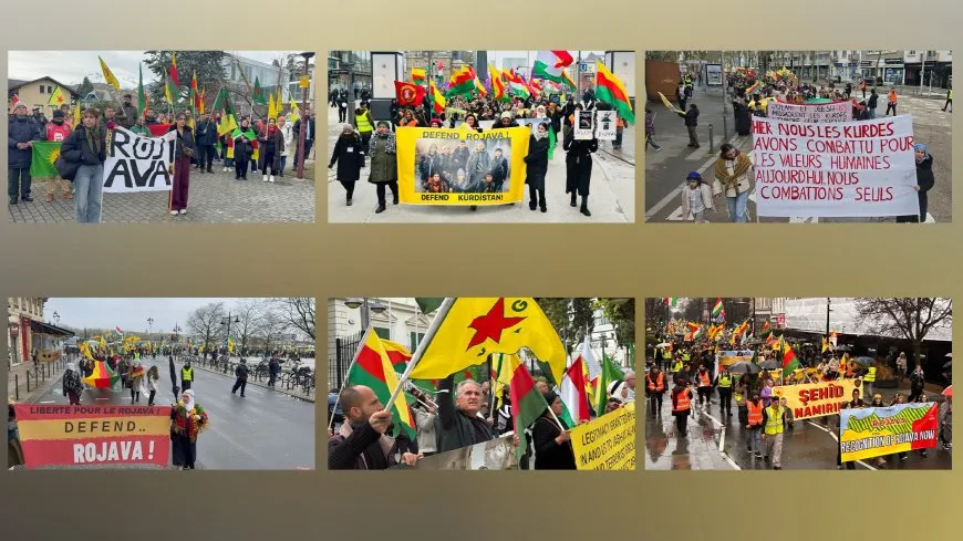 Li tevahî welatên Ewropa û cîhanî ji bo Rojava çalakiyên girseyî hatin lidarxistin
