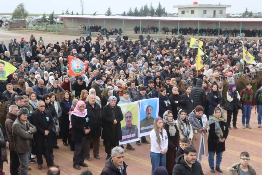 Şêniyên Dêrikê şehîdên berxwedana Rojava oxir kirin
