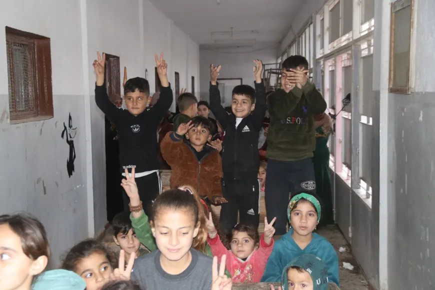 Li Amûdê çalakiyên ji zarokên koçber re hat lidarxistin