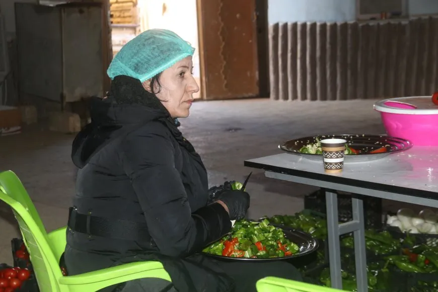 Li Amûdê belavkirina alîkariyan li koçberan didome
