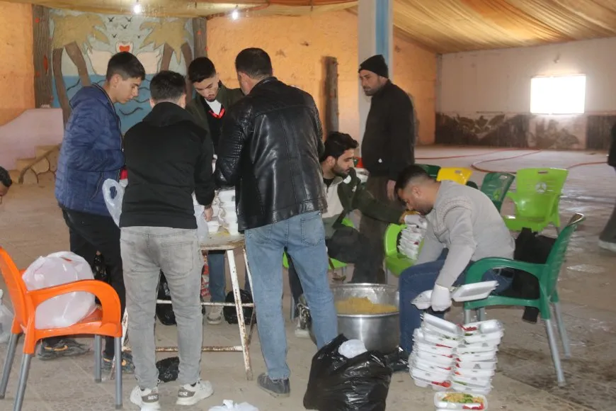 Li Amûdê belavkirina alîkariyan li koçberan didome