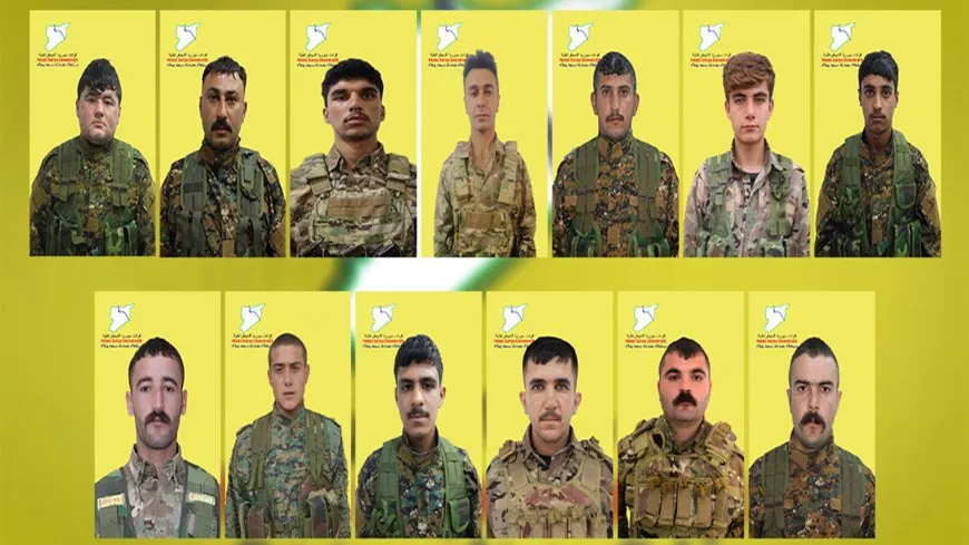 QSD’ê nasnameyên 13 şehîdan aşkera kirin