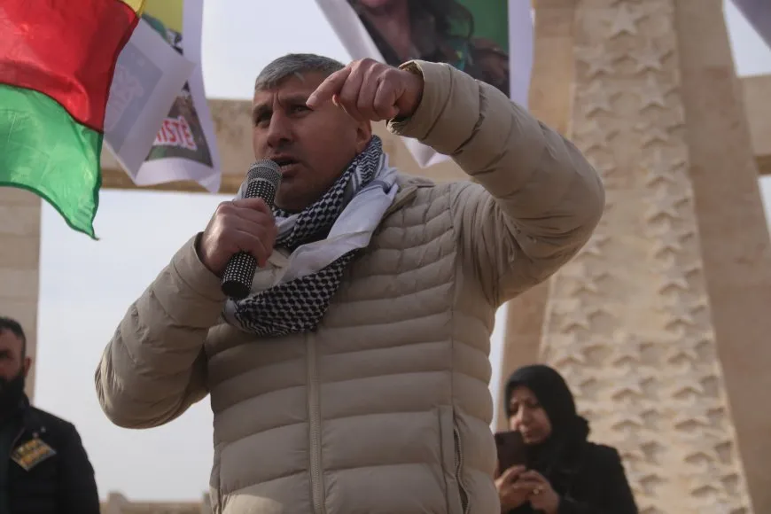 Ji bo 7 cangoriyên berxwedana Rojava merasîmek hat lidarxistin