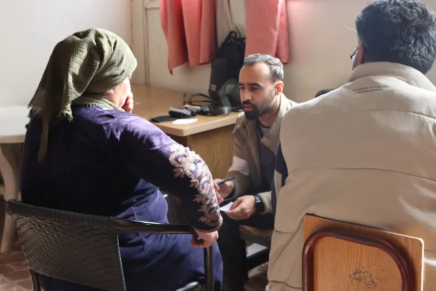 Bijîşkên ji Başûr koçberan tedawî dikin
