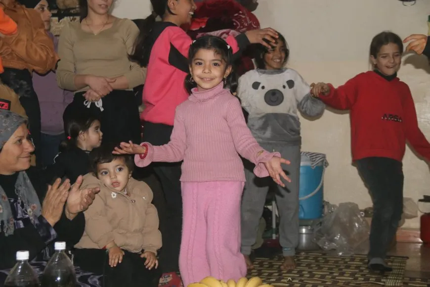 Li Amûdê ji bo zarokên koçber çalakiyek kêfxweşiyê