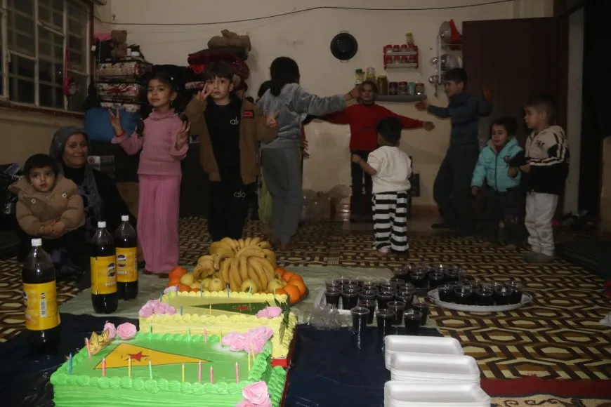 Li Amûdê ji bo zarokên koçber çalakiyek kêfxweşiyê