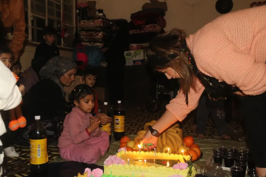 Li Amûdê ji bo zarokên koçber çalakiyek kêfxweşiyê