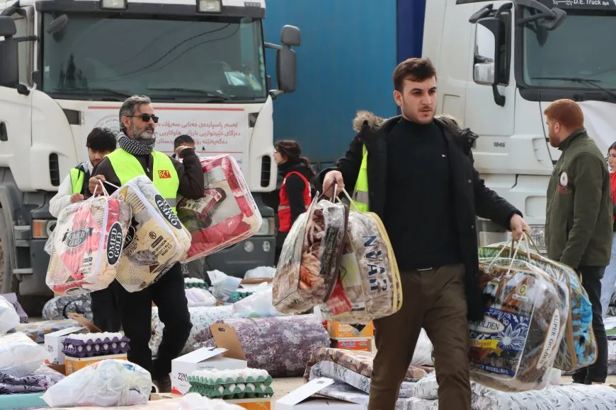 Belavkirina alîkariyan ji bo koçberên li Cizîrê didome