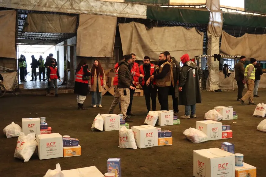 Alîkarî li 350 malbatên koçber tê belavkirin