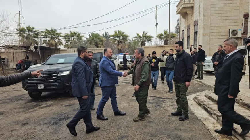 Fermandarê Hêzên Ewlekariya Hundirîn serdana parêzgarê Hesekê kir