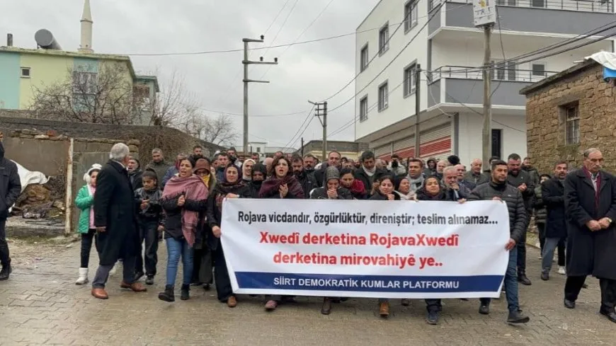 Li Sêrtê meşek girseyî ji bo Rojava hat lidarxistin