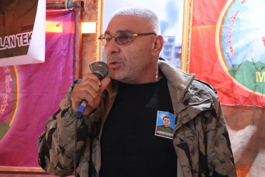 Koçberên Serêkaniyê ji bo şehîdeke berxwedana Şêxmeqsûdê merasîm li dar xist