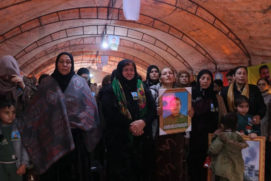 Koçberên Serêkaniyê ji bo şehîdeke berxwedana Şêxmeqsûdê merasîm li dar xist