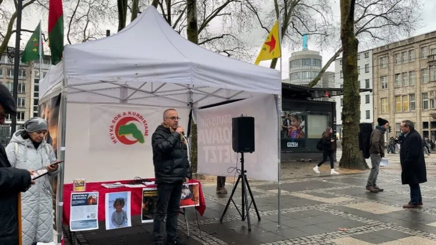 Li Kolnê ji bo piştevaniya Rojava banga tevlêbûnê meşa Strasbourgê