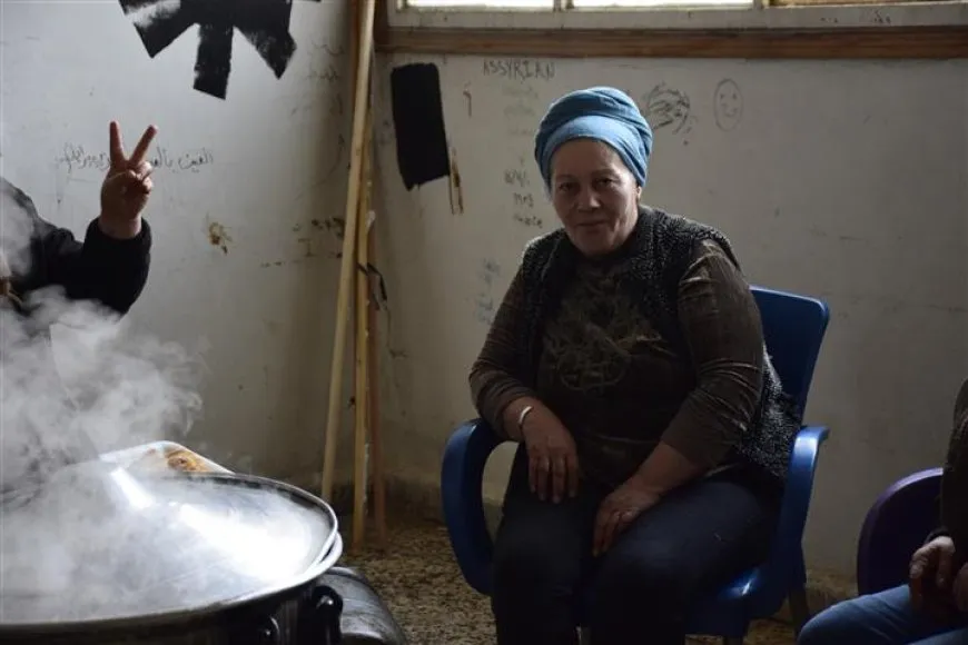 Li dibistaneke Til Temirê ji bo piştgiriya şervanan xebata hevbeş