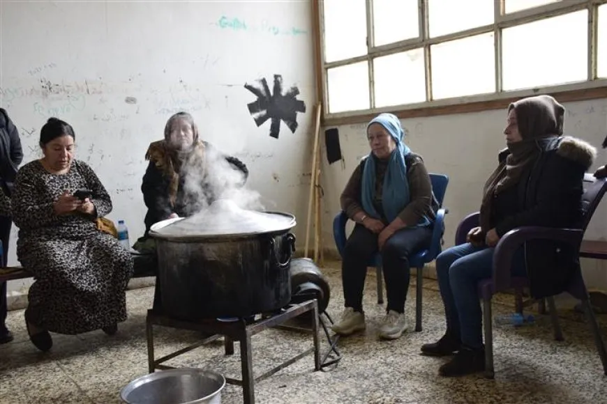 Li dibistaneke Til Temirê ji bo piştgiriya şervanan xebata hevbeş