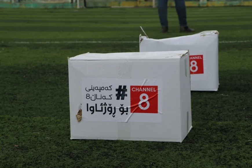 Alîkariya Kanal 8`ê li koçberên Serêkaniyê û Efrînê tê belavkirin