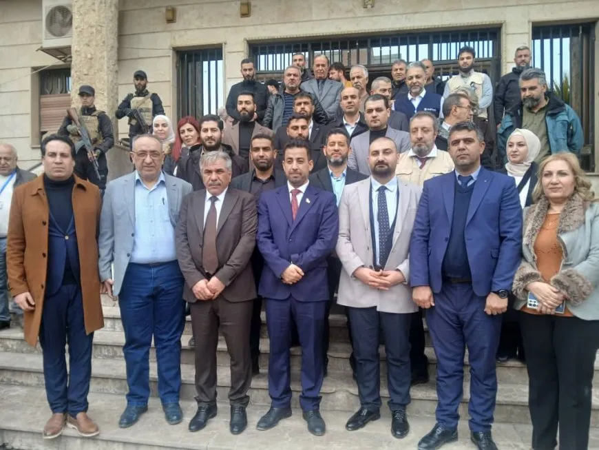 Wezîrê tenduristiyê yê hikumeta demkî serdana Hesekê kir