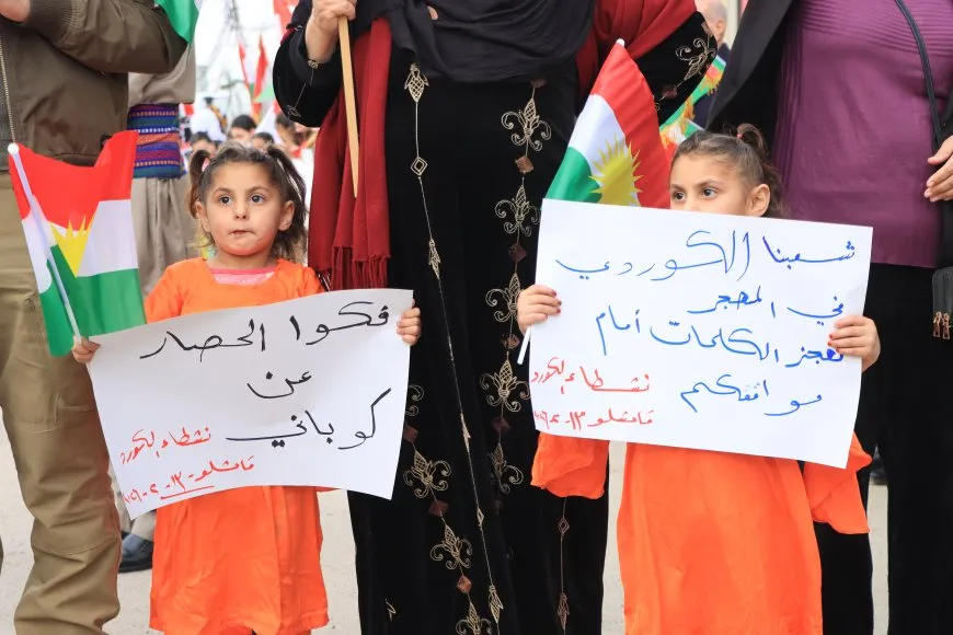 Çalakvanên Qamişloyê: Divê dorpêça li ser Kobanê rabe, dîl werin berdan