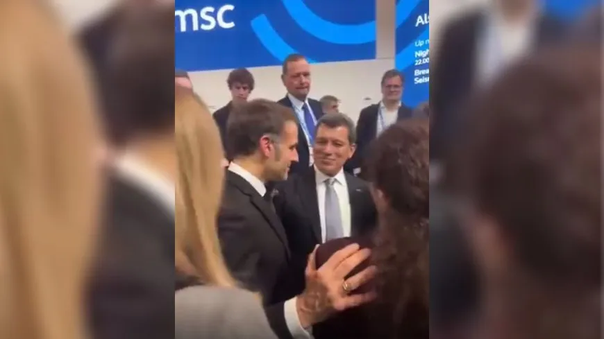 Mazlûm Ebdî, Îlham Ehmed bi Emmanuel Macron re hevdîtin kir