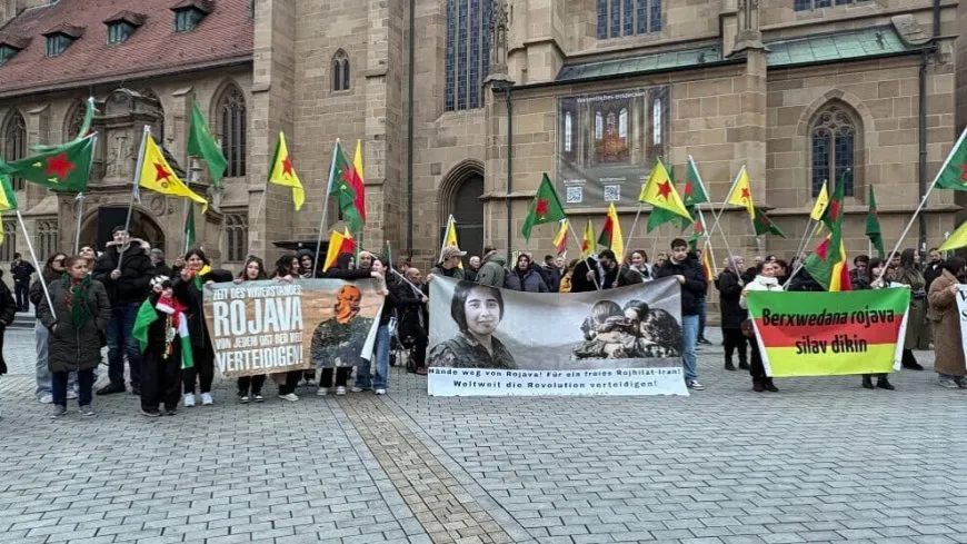 Li Heilbronnê mîtînga “Statuya Rojava bê naskirin” hat organîzekirin