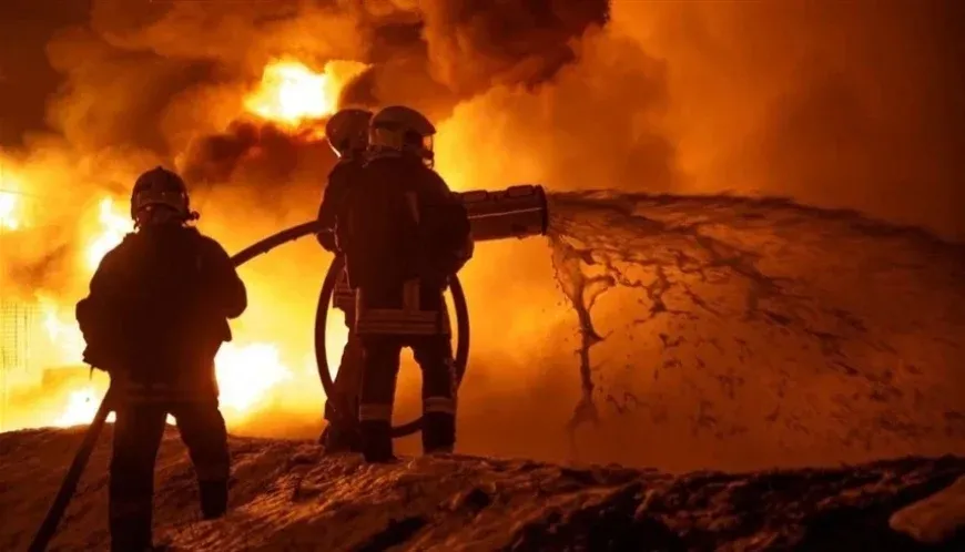 Artêşa Ukraynayê bi dronan tesîseke petrolê ya Rûsyayê bombebaran kir