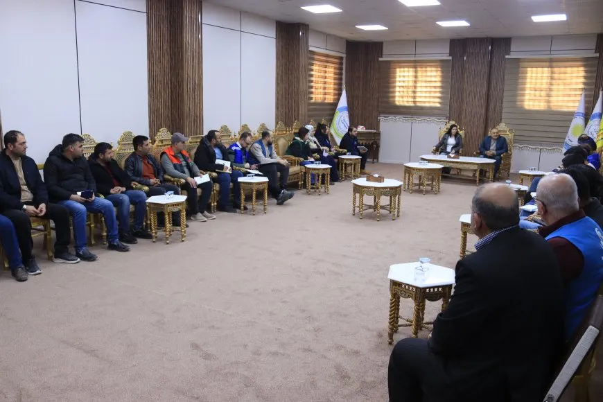Şandeyeke NY`yê serdana Kobanê kir