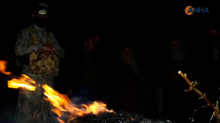 Xelkên Kobanê: Em ê ti carî nehêlin dijmin derbasî axa me bibe