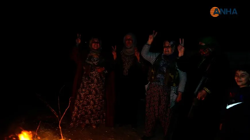 Xelkên Kobanê: Em ê ti carî nehêlin dijmin derbasî axa me bibe