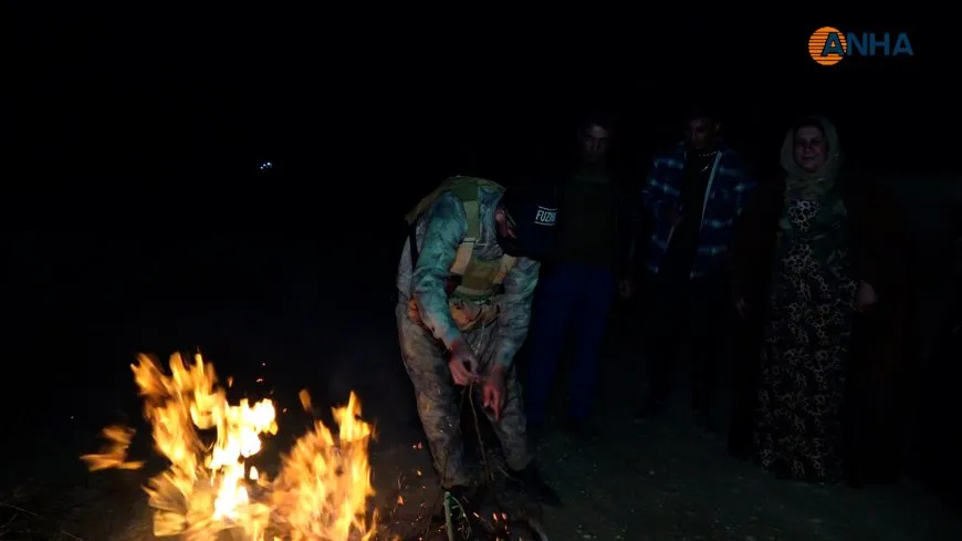 Xelkên Kobanê: Em ê ti carî nehêlin dijmin derbasî axa me bibe