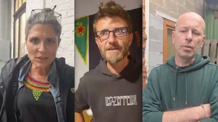 Mamoste û xebatkarên Belçîkî daxwaza azadiya Rêber Apo kir