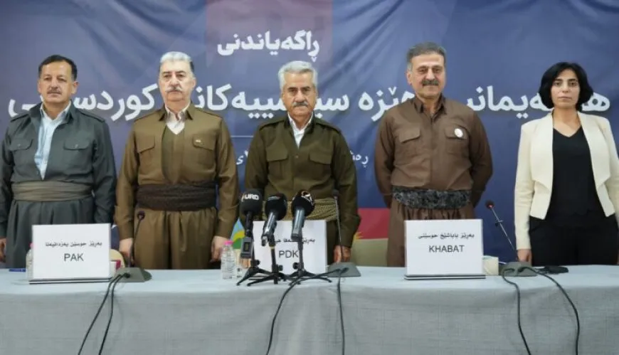 Li Rojhilatê Kurdistanê 5  Partiyên siyasî hevpeymanek ava kir