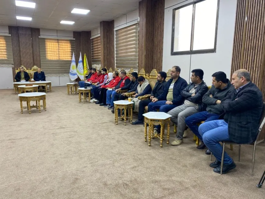 Şandeyeke Xaça Sor û Hevya Sor a Sûriyeyê serdana Kobanê kir