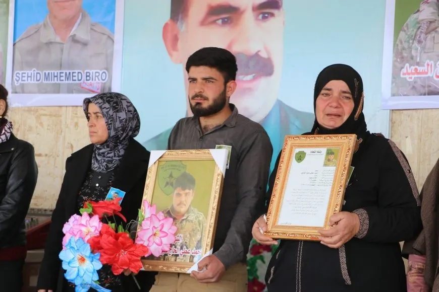Li Hesekê ji bo 6 şehîdan merasîmek hat lidarxistin