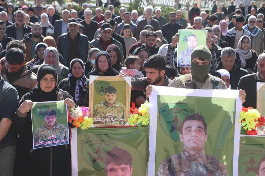 Li Hesekê ji bo 6 şehîdan merasîmek hat lidarxistin