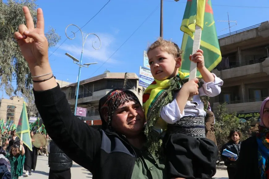 Ji meşa Hesekê peyama "YPJ'ê nasnameya me ye''