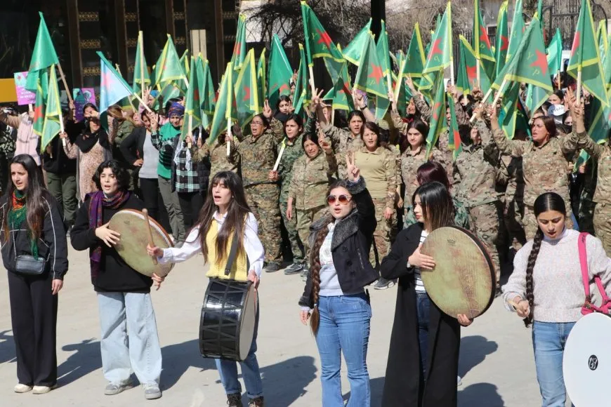 Ji meşa Hesekê peyama "YPJ'ê nasnameya me ye''