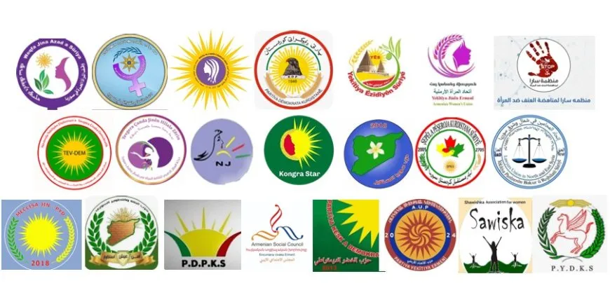 26 rêxistinên civakî û tevgerên jinan daxwaza parastina statuya YPJ’ê kir