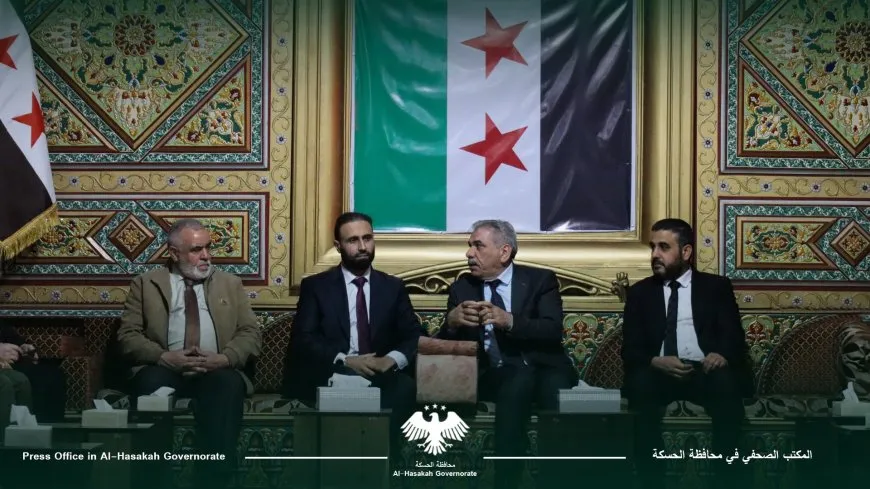 Parêzgarê Hesekê şandeyek Şamê pêşwazî kir