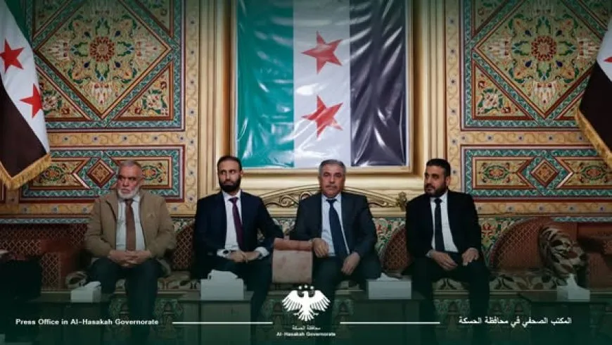 Parêzgarê Hesekê şandeyek Şamê pêşwazî kir