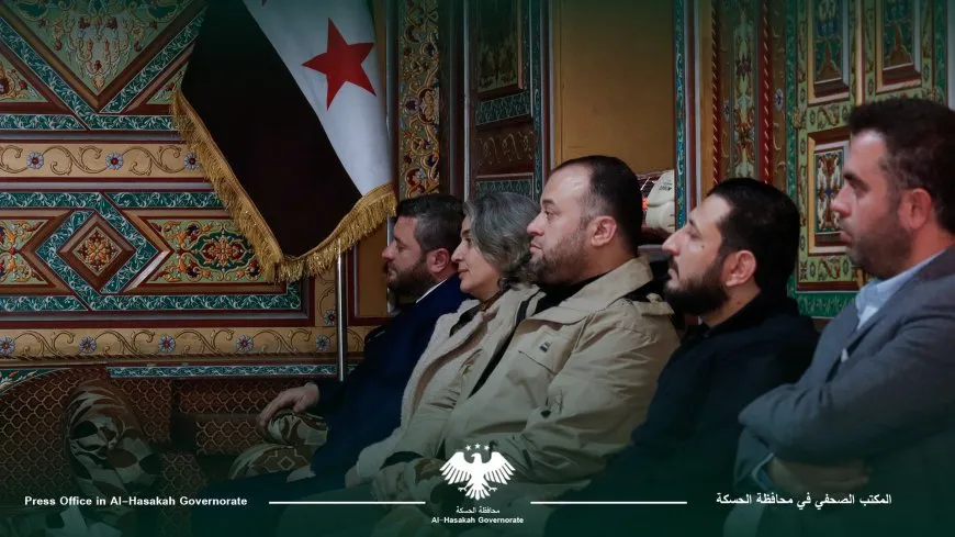 Parêzgarê Hesekê şandeyek Şamê pêşwazî kir