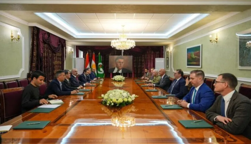 Li Başûr Bafil Talebanî bi Mazlûm Ebdî û Tom Barrack re hevdîtin kir