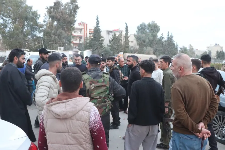 Xelkê Qamişloyê berxwedanvanên di girtîgeha Eqtanê de bûn pêşwazî kirin