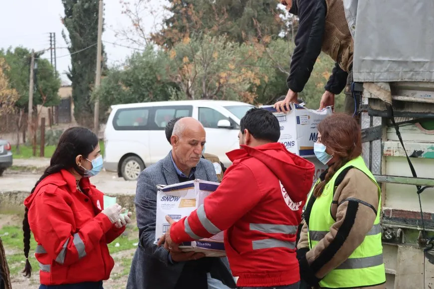 Li Girkê Legê alîkarî li şêniyan hat belavkirin