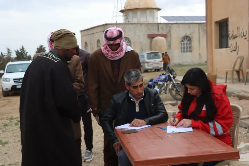 Li Girkê Legê alîkarî li şêniyan hat belavkirin